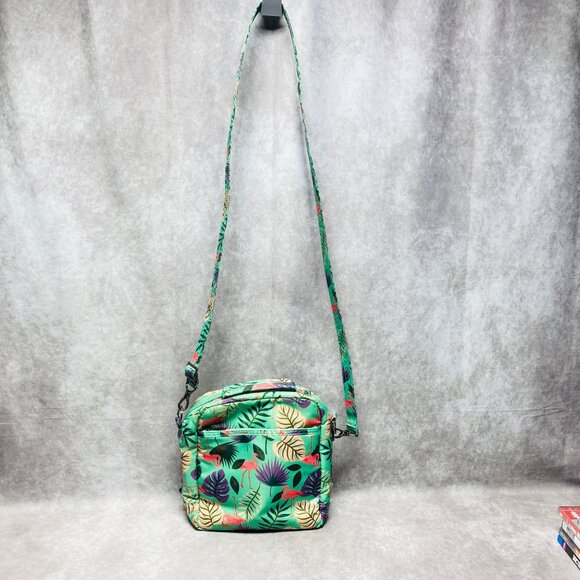 Lug Ranger Crossbody Bag With Flamingo & Leaf Design - Picture 13 of 16